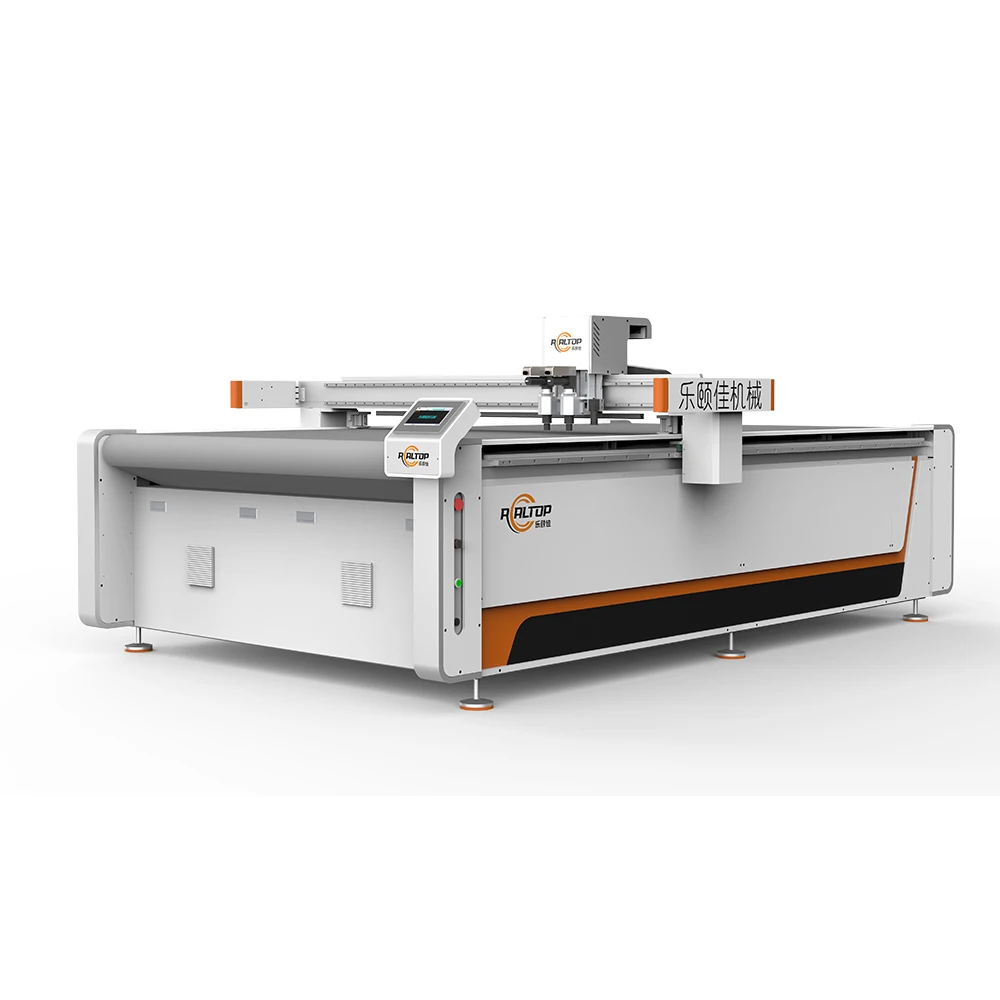 Ha35a48c8daba441a8f5e139fc290309cZ.webp 2026 Realtop CNC Oscillating Knife Fixed Bed Cutter - Image 1