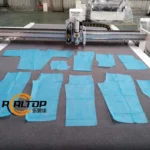 2026 CNC Oscillating Knife Cutting Table for Genuine Artificial Leather Cloth Fabric - Image 5