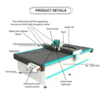 2026 Automatic Oscillating Knife CNC Leather Fabric Cutting Machine - Image 2