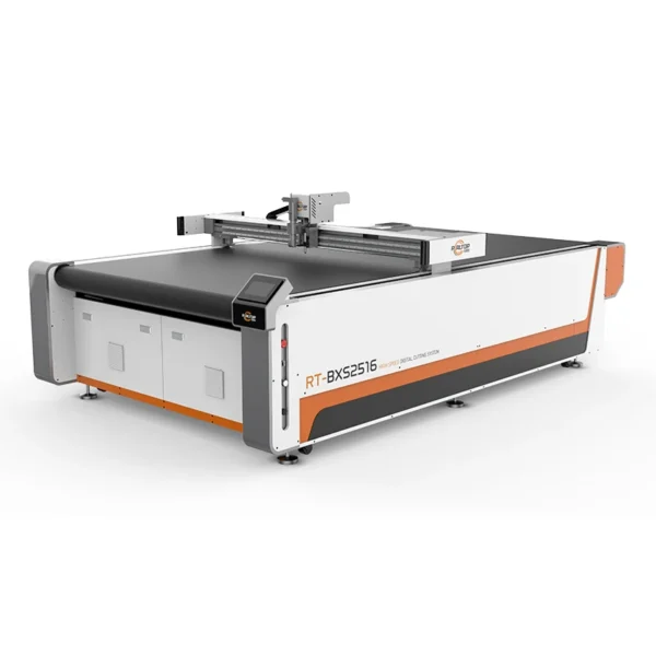 2026 High Speed Straight Knife Clean Smooth Edge Waterproof Fabric Cutting Machine