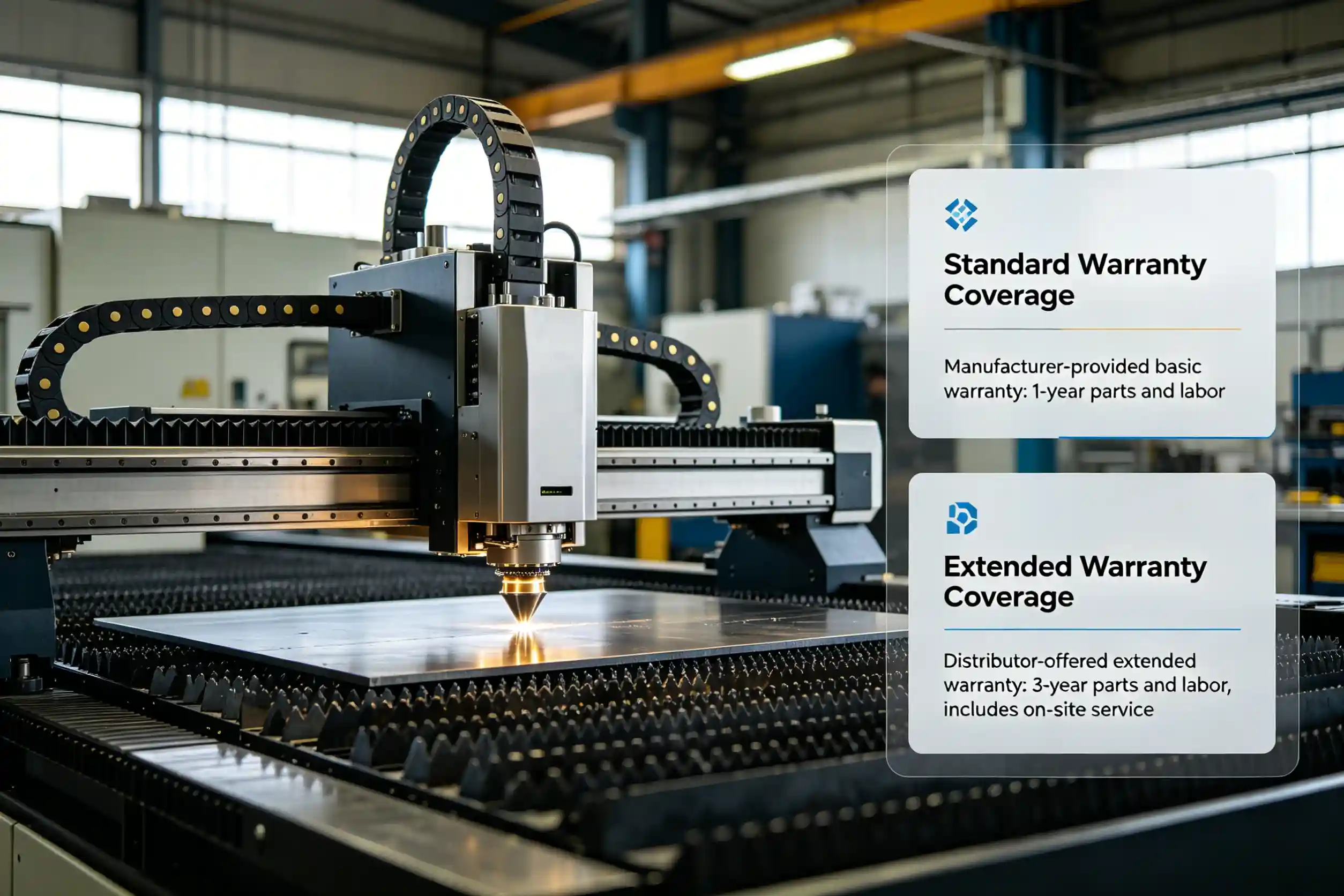 Standard warranty vs extended warranty coverage comparison