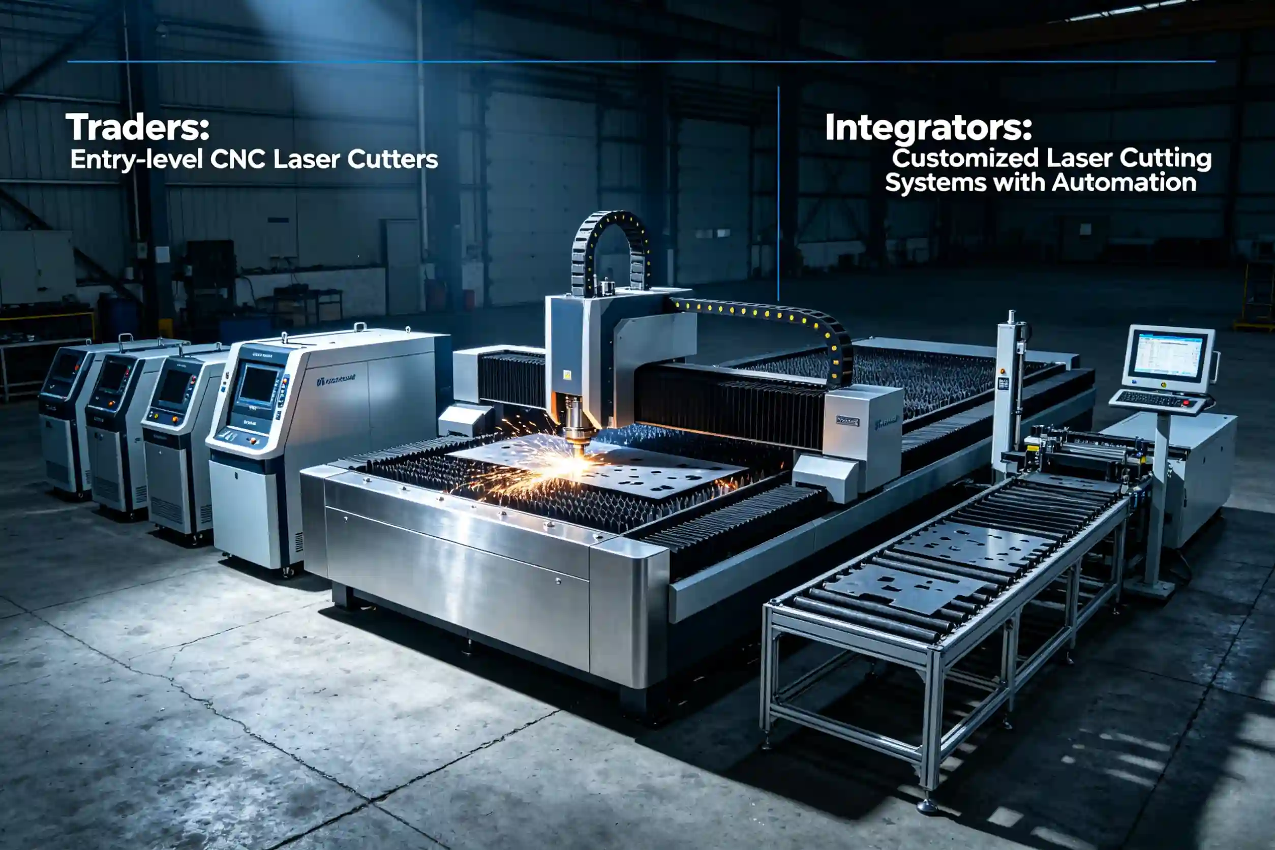 Equipment variety for different wholesaler types