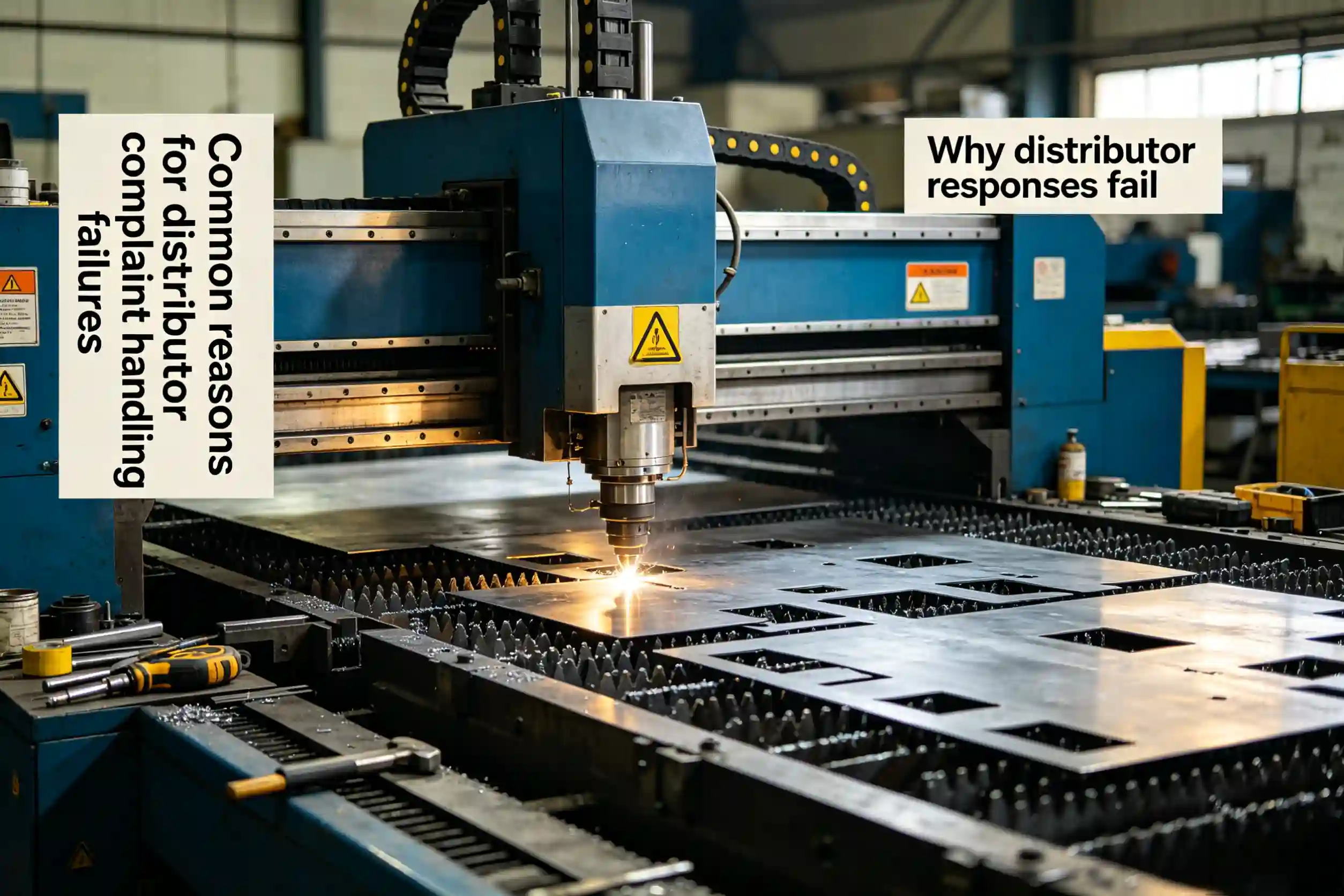 Why distributor responses fail Common reasons for distributor complaint handling failures