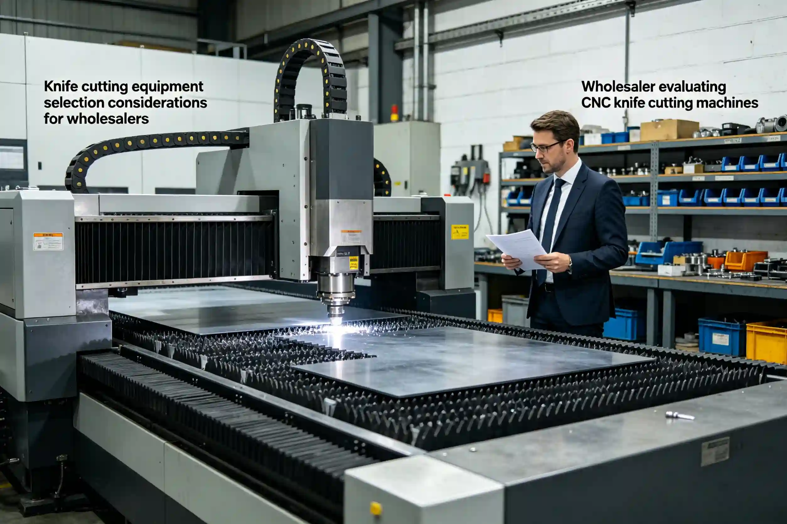 Knife cutting equipment selection considerations for wholesalers