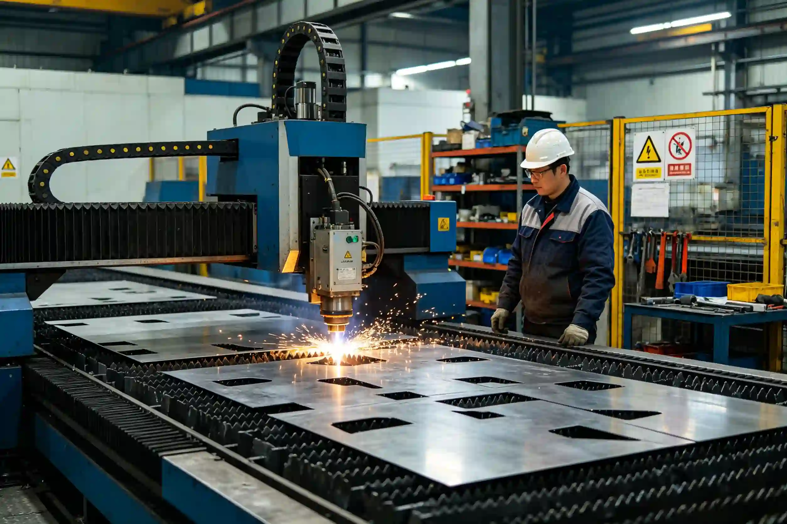 rotary cutter production setup rotary cutter in production environment