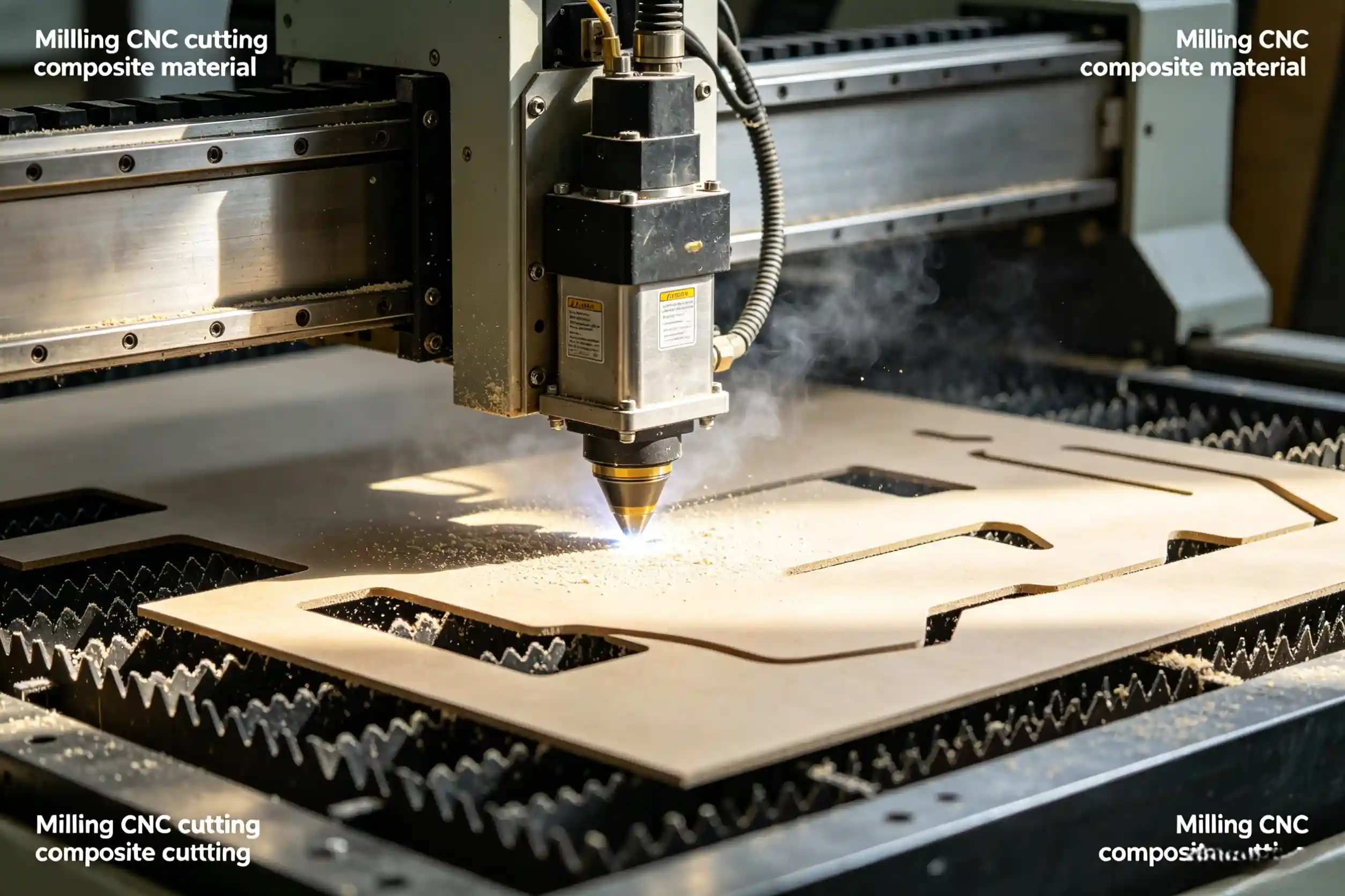 Milling CNC composite cutting Milling CNC cutting composite material