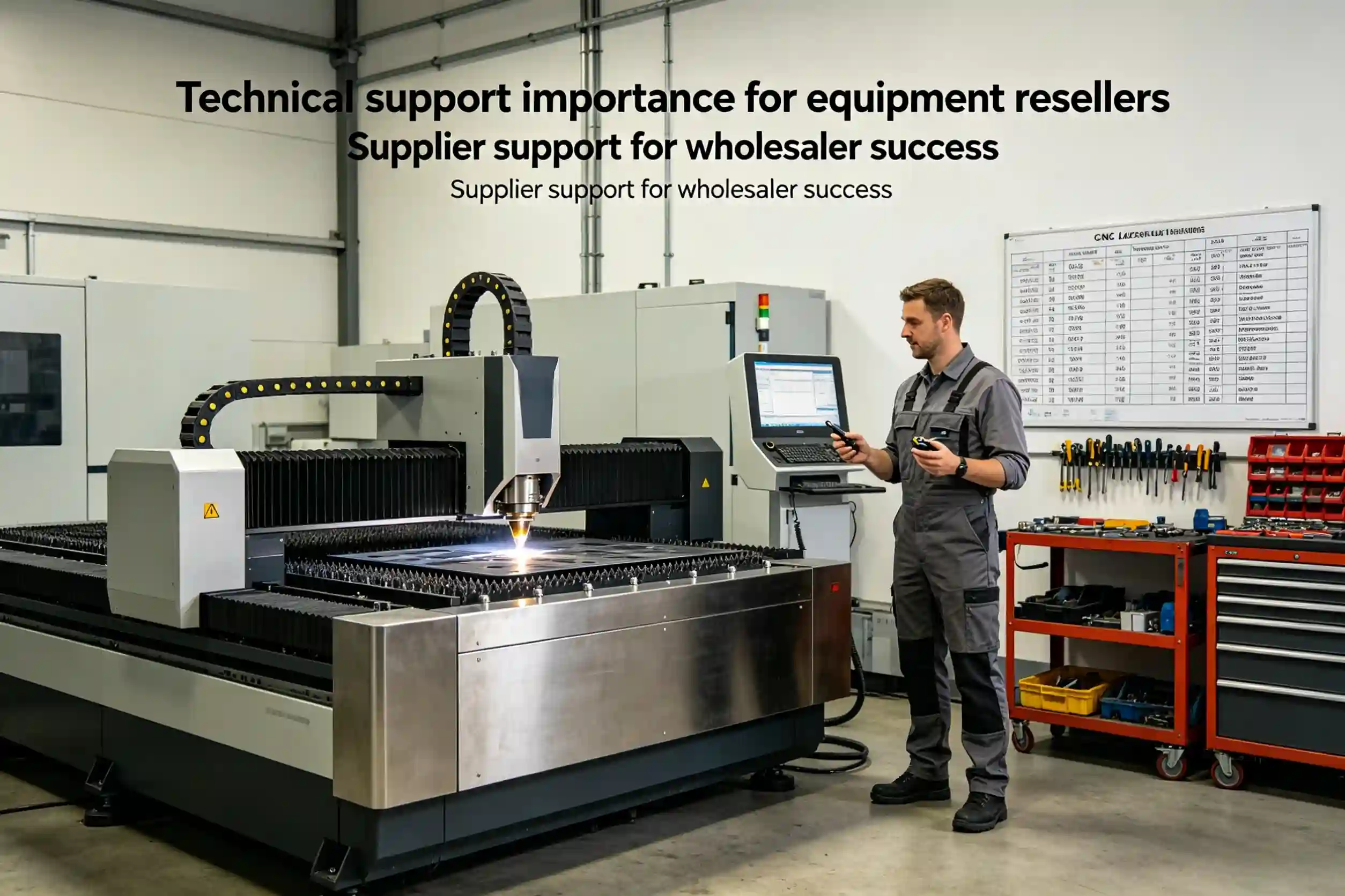 Technical support importance for equipment resellers