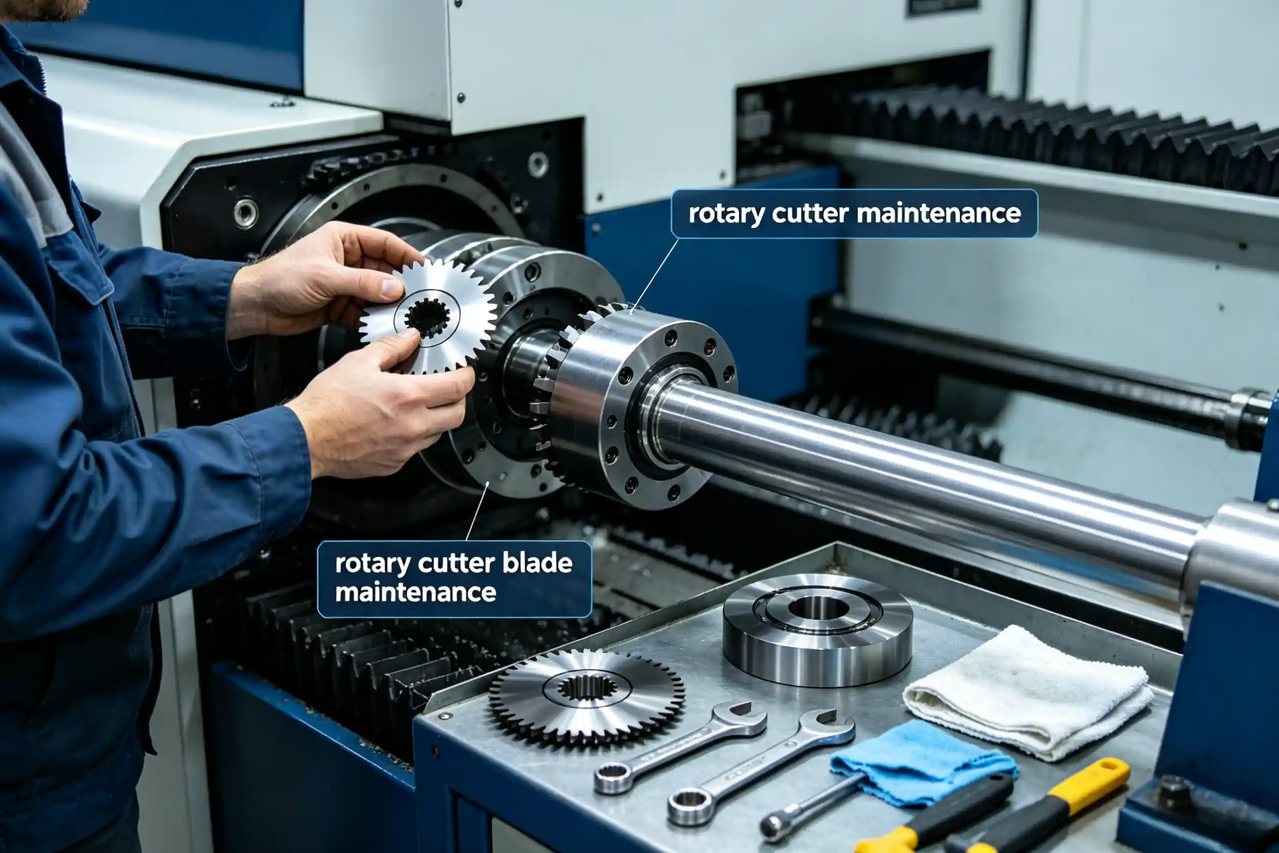 rotary cutter blade maintenance rotary cutter maintenance