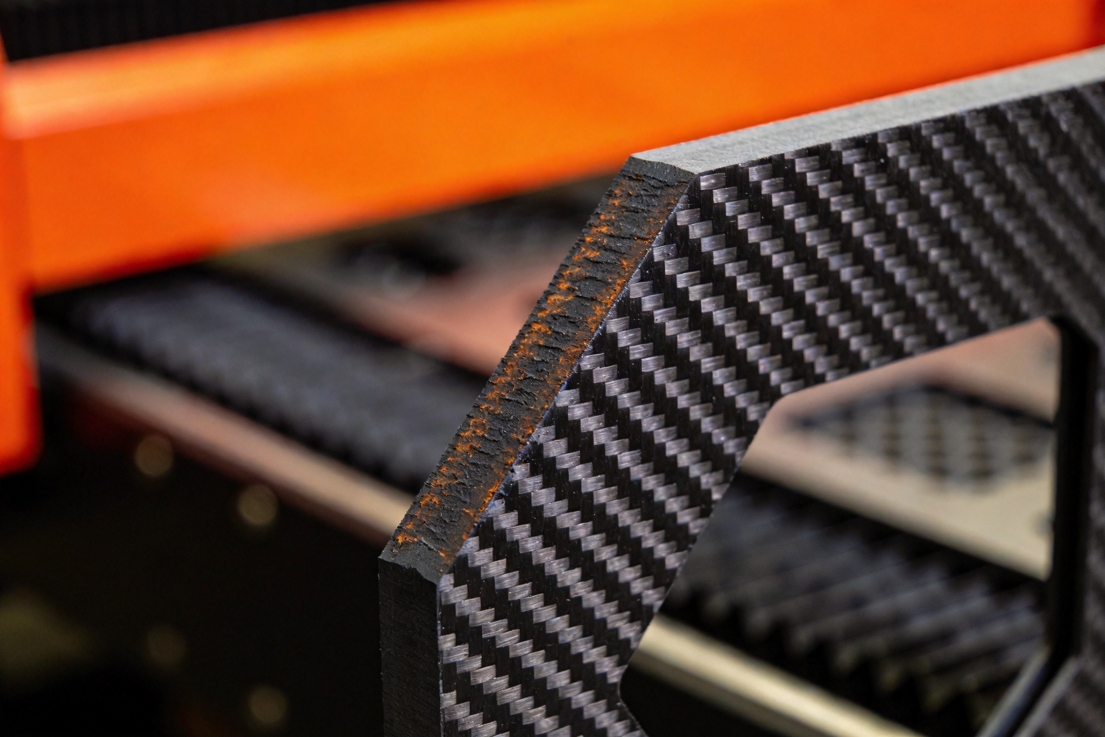 abrasive waterjet for carbon fiber composite cutting waterjet cutting thick carbon fiber laminates