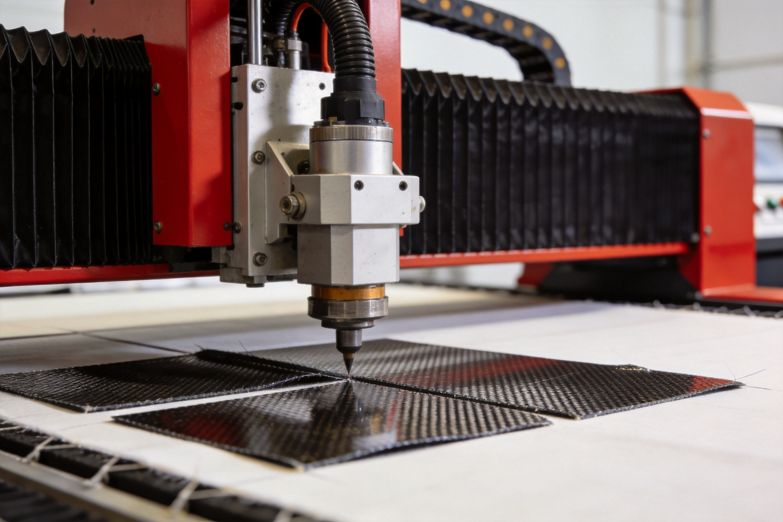 why textile cutters damage carbon fiber laminates cloth cutting machine limitations on carbon fiber