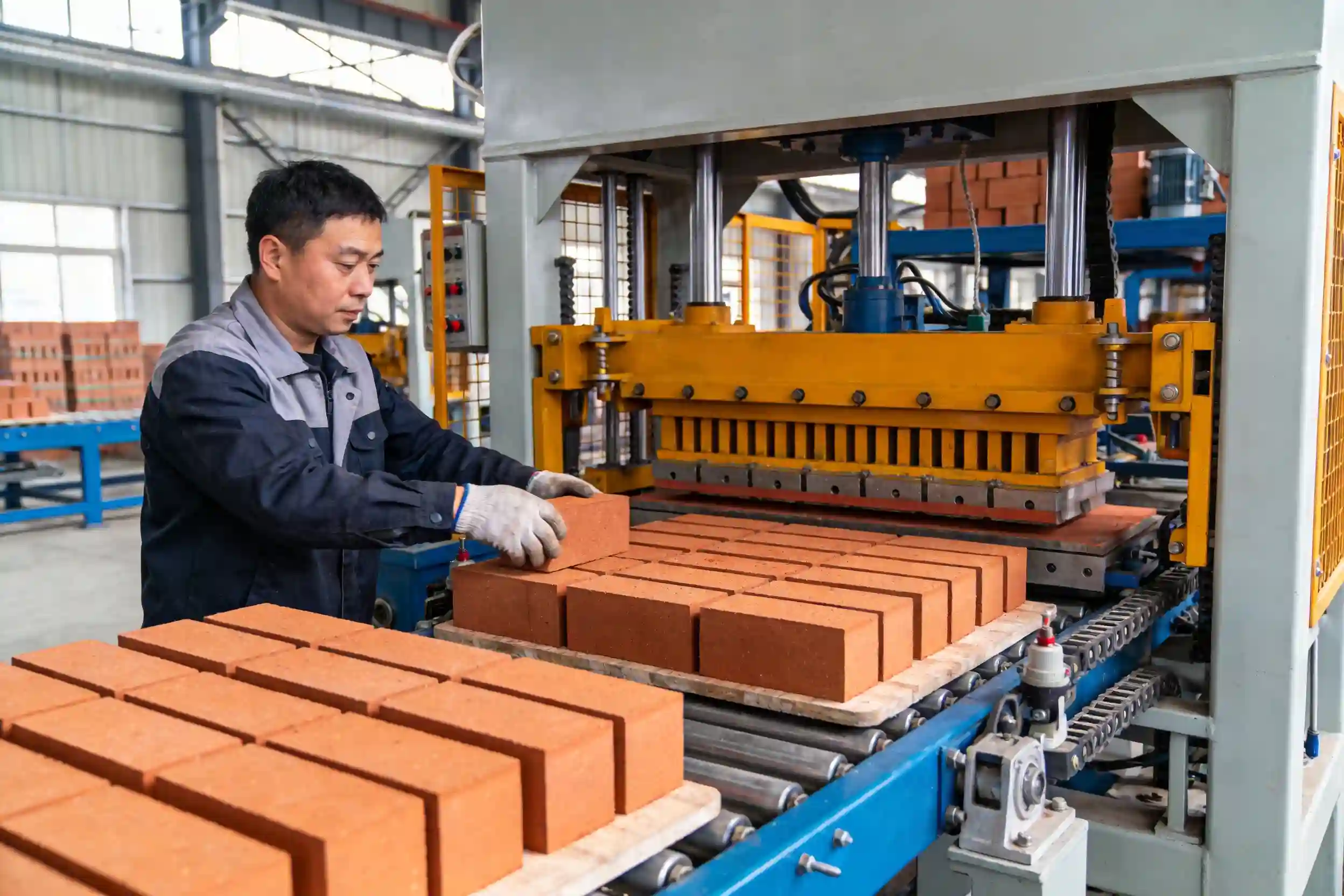 Manufacturer evaluating new business opportunity Testing new production line with CNC equipment