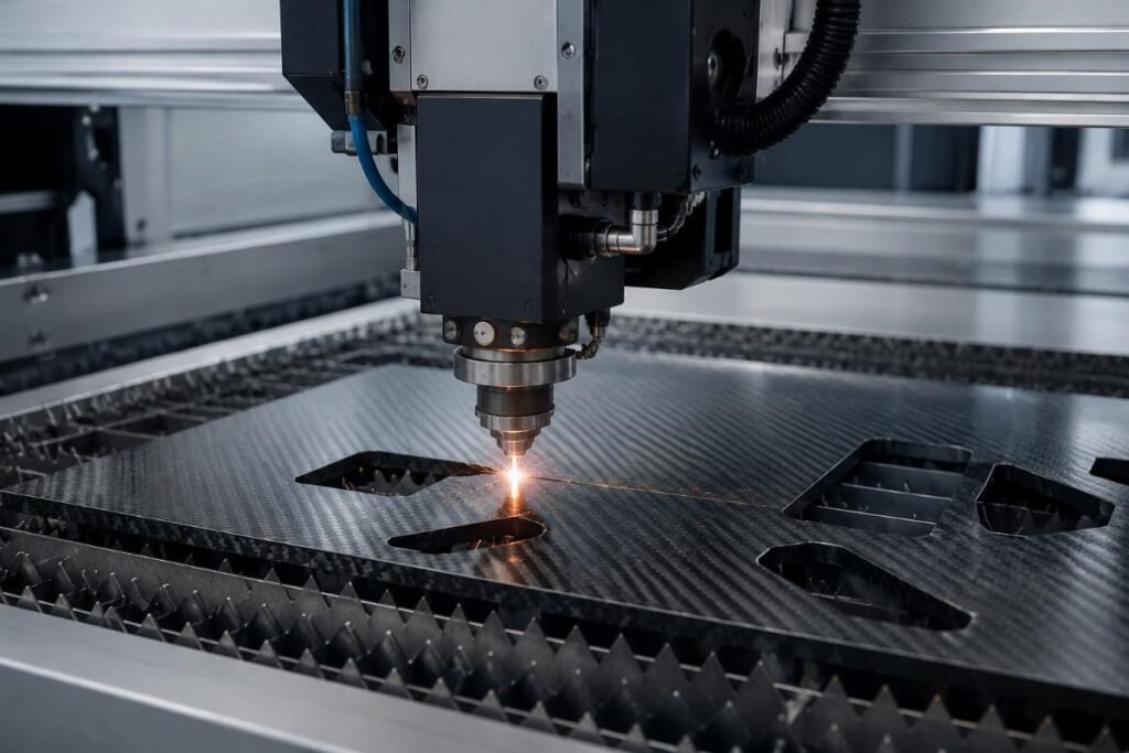 CNC cutting composite materials