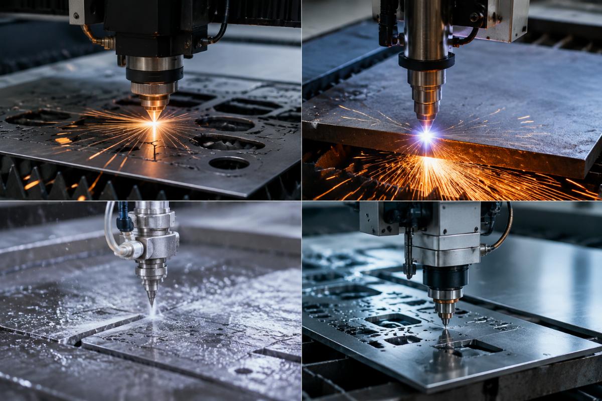 Different CNC cutting technologies comparison