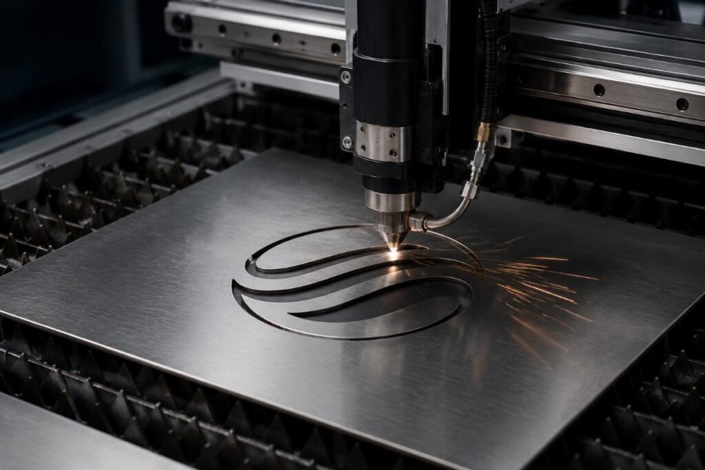 Factory logo customization on CNC equipment