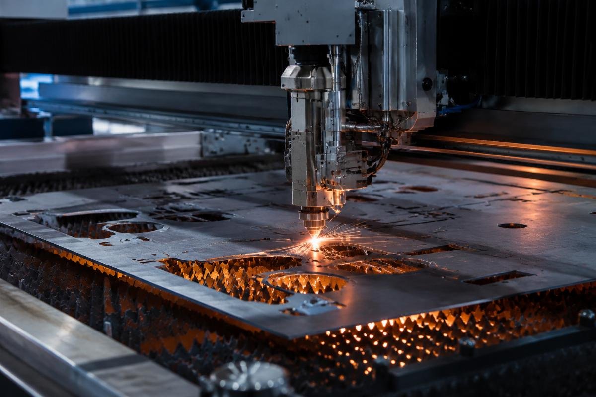 Custom CNC cutting machine configuration and testing
