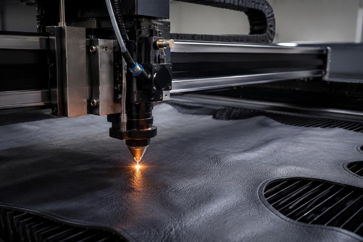 noise sources in leather cutting machines