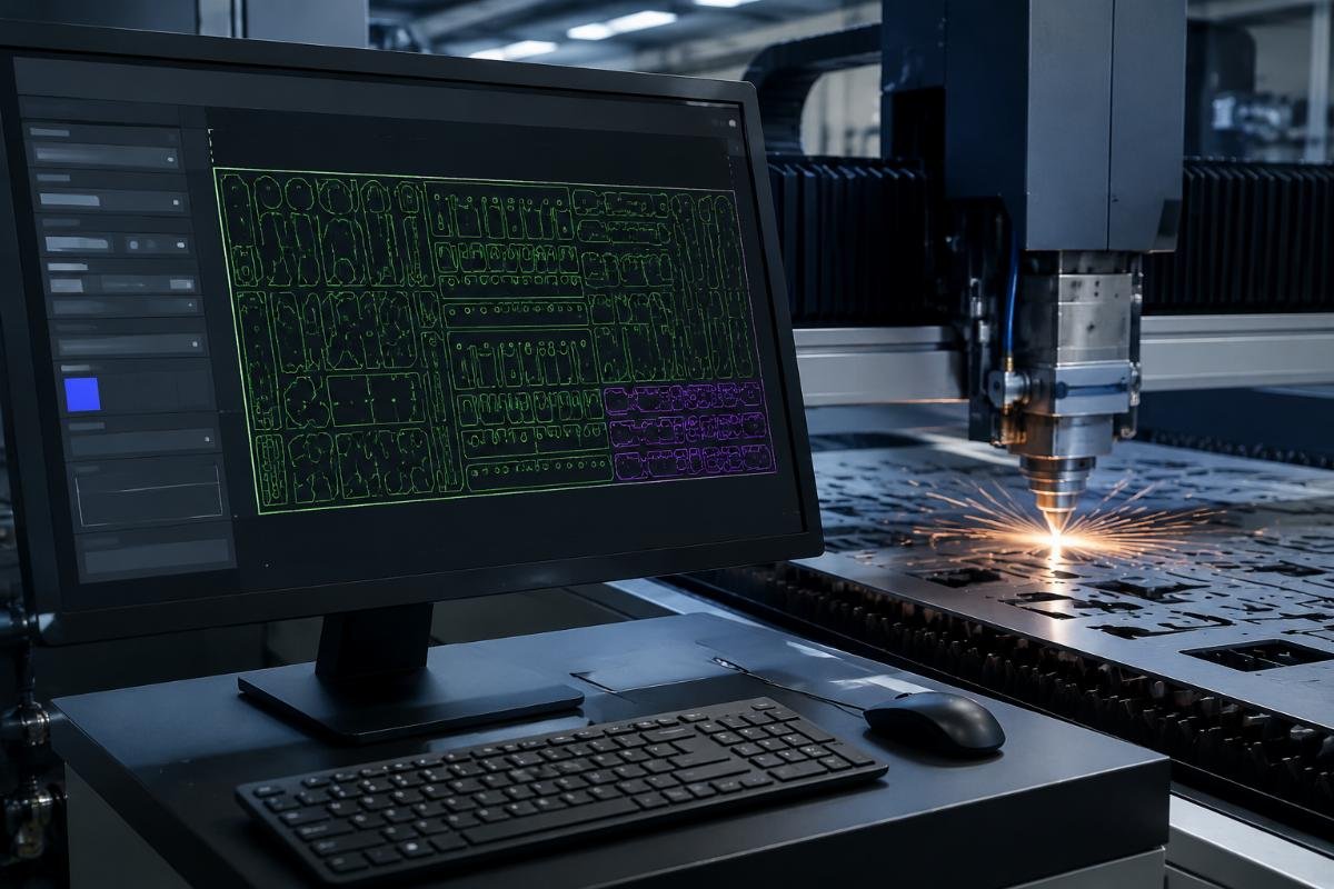automated nesting software interface