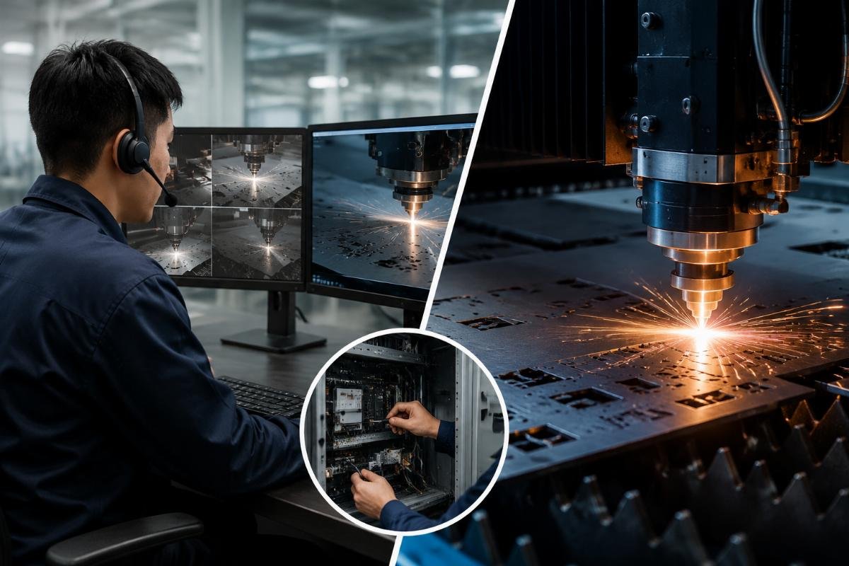 Remote support vs on-site service options