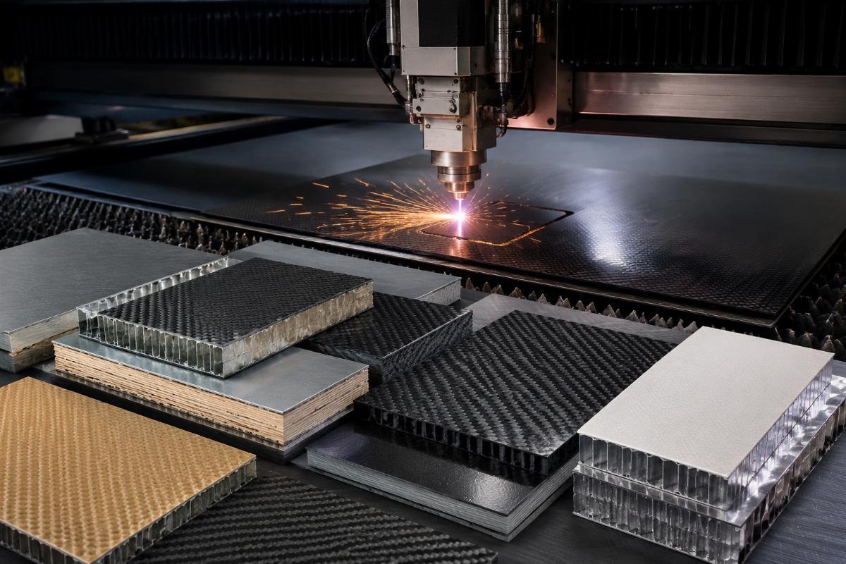 Composite material types for CNC cutting