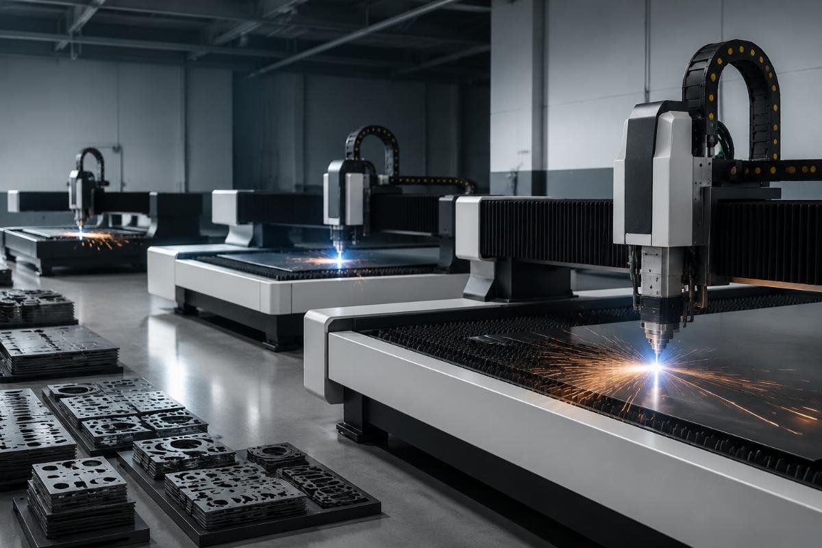 CNC cutting machine configuration options laid out for different shop production volumes
