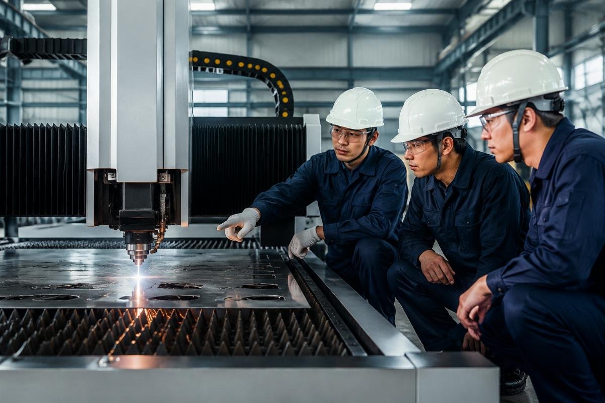 Verified certified supplier team delivering on-site CNC machine training