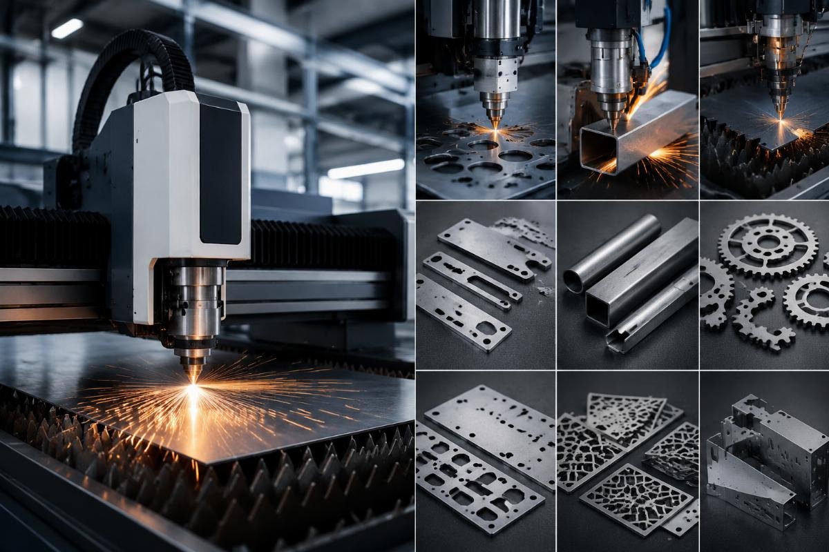 Industry-specific CNC cutting machine configuration displayed on production floor